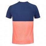 Babolat Play Crew Neck Tee Fluo Strike / Estate Blue